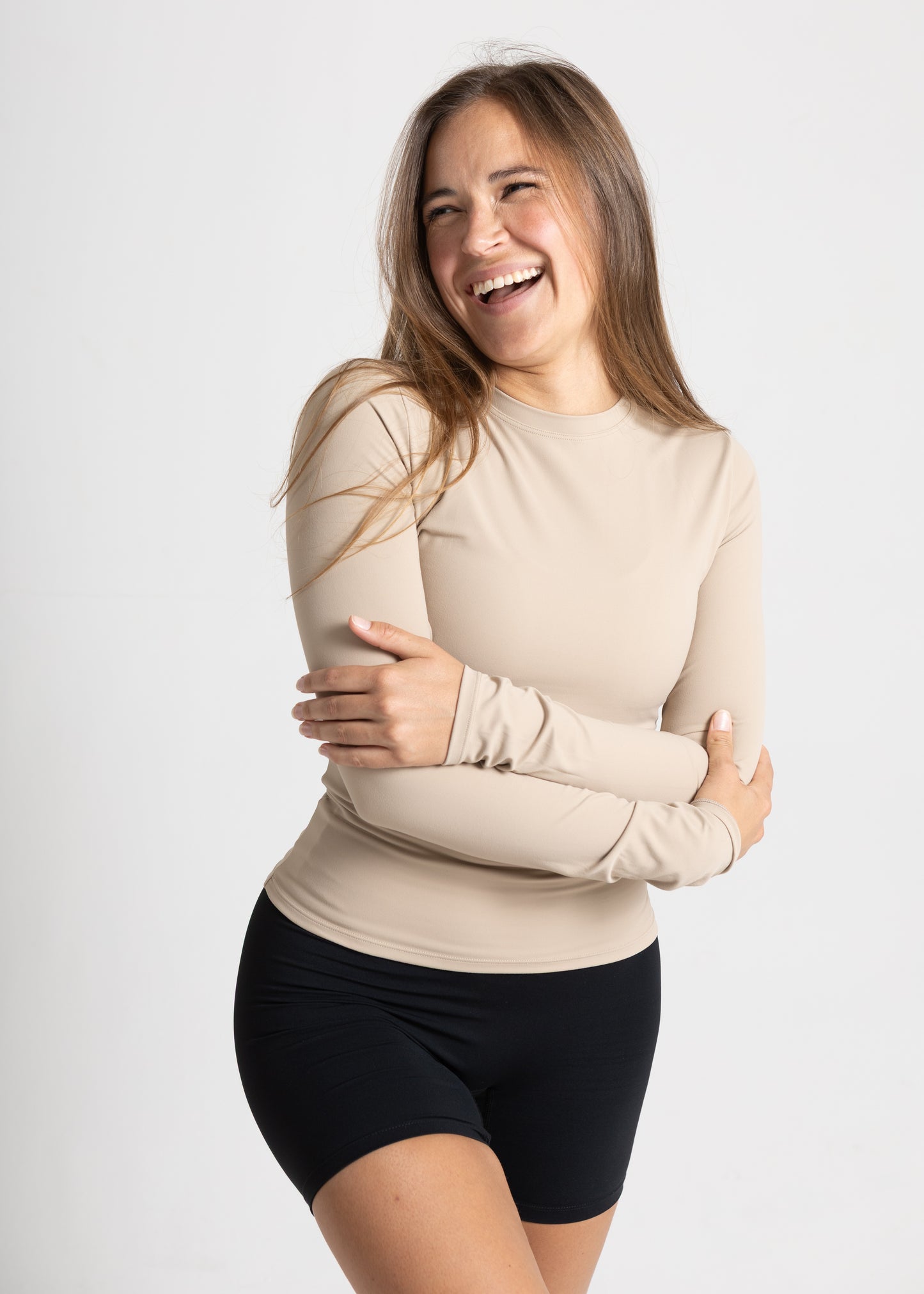 Long Sleeve Top - Mocha Brown